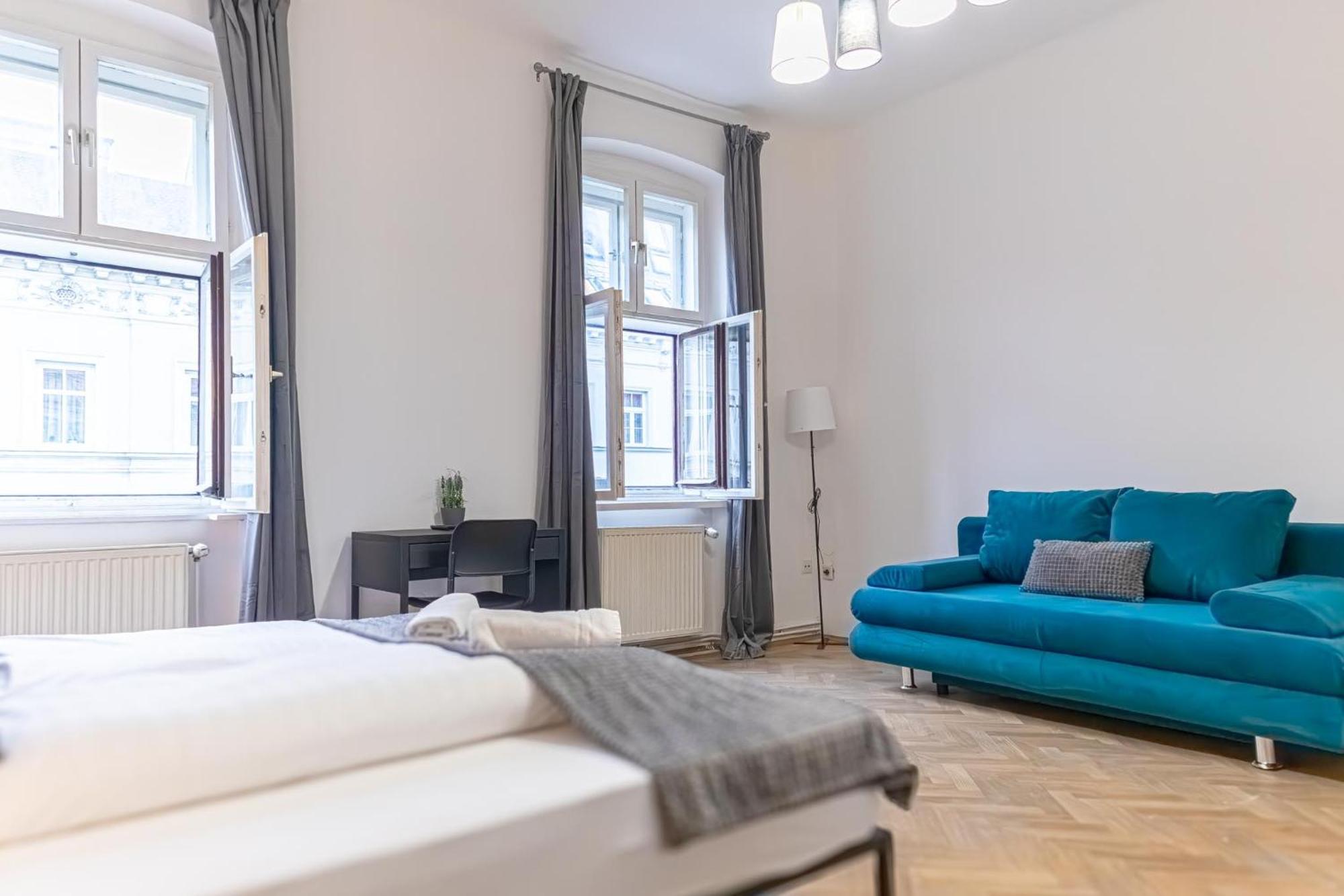 Spacious 2Br Apt -Near Wiener Stadthalle Burggassewiener Well Located Viena Exterior foto